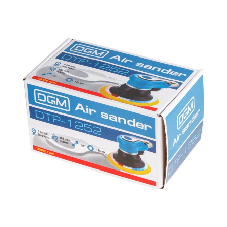 Пневмошлифмашина эксцентриковая DGM DTP-1252