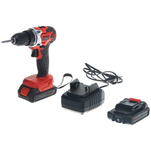 Дрель-шуруповерт ПАРМА ДША-02-2021/2Li (02.021.00016) 21В, 2Ач, 2акк.,2скор,,подсв, индик, кейс