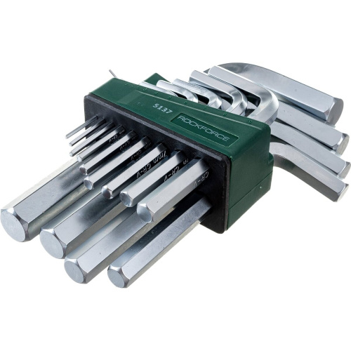 Набор ключей шестигранных ROCKFORCE RF-5137 Г-образных 2-19мм 13 предметов