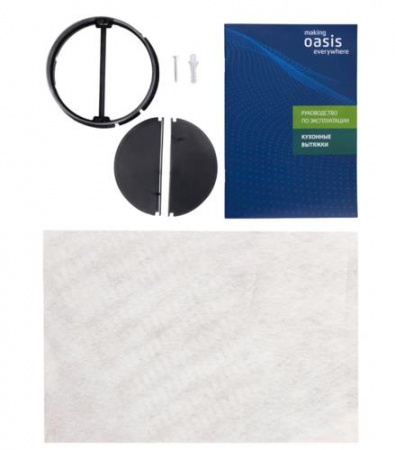 Вытяжка подвесная Оasis PO-60B черный