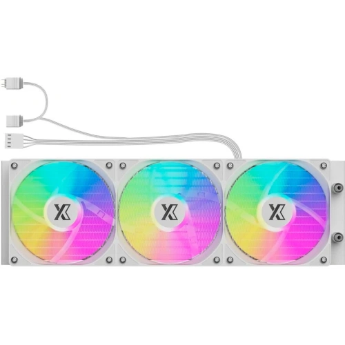 СВО XASTRA LM360 ARGB WH (LM360-WHAFXX-GL) LGA1700/1200/115X/AM5/AM4 (3x120 ARFB fan, TDP 285W, white ) Ret
