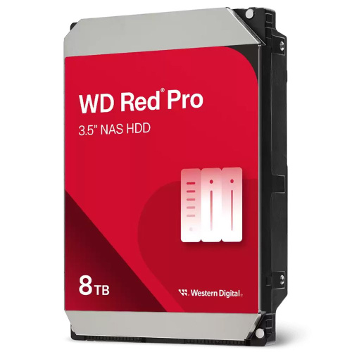 HDD WD Red Pro WD8005FFBX, 8ТБ, SATA III, 3.5"