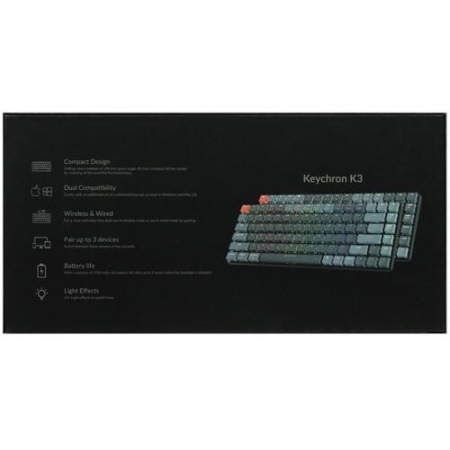 Клавиатура проводная + беспроводная Keychron K3