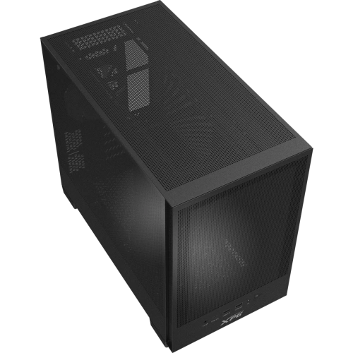Корпус XPG Valor Mesh Nano Black (VALORMESHNANOMAA-BKCWW) mATX/Mini-ITX / 1x 120mm ARGB fan /front magnet filter/ 1*USB Type-C+2*USB 3.2