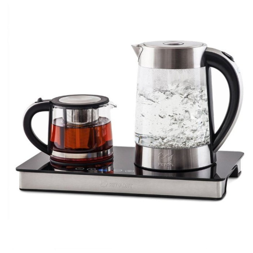 Чайный набор Kitfort КТ-635 черный