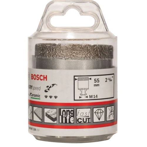 Коронка алмазная Bosch Dry Speed 2.608.587.126