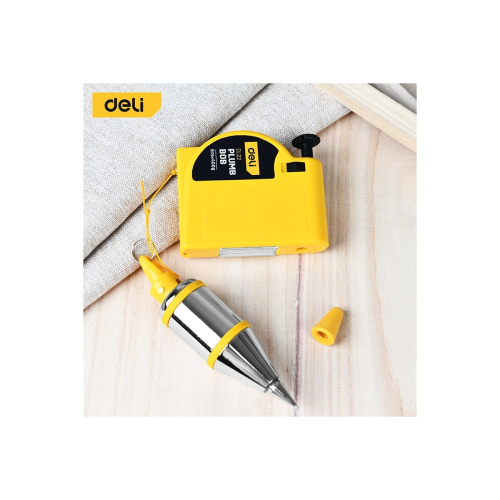 Отвес Deli DL22 конусный с магнитным держателем