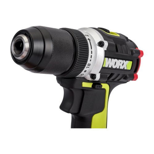 Дрель-шуруповерт WORX WU182 Professional 20В, 60Нм, 2Ач х2, ЗУ 2 Ач, сумка