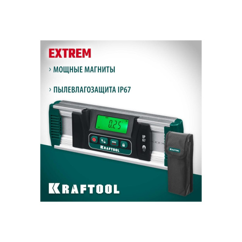 Уровень-уклономер электронный KRAFTOOL Extrem 34686