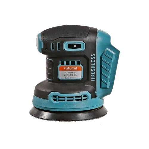 Шлифмашина аккум Sturm! COS18125 без АКБ и ЗУ