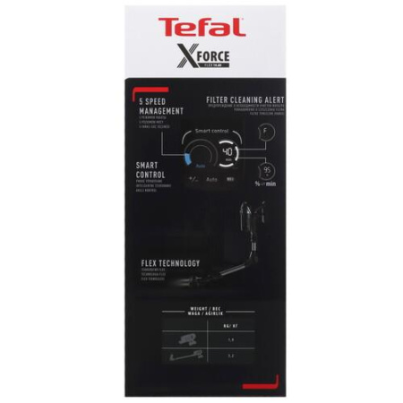 Пылесос  вертикальный  Tefal TY99A8WO  черный