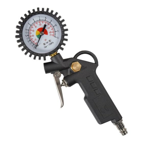 Пневмопистолет для накачки шин с манометром Airline ATBU003