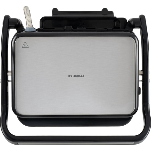 Электрогриль Hyundai HYG-5020 серебристый/черный