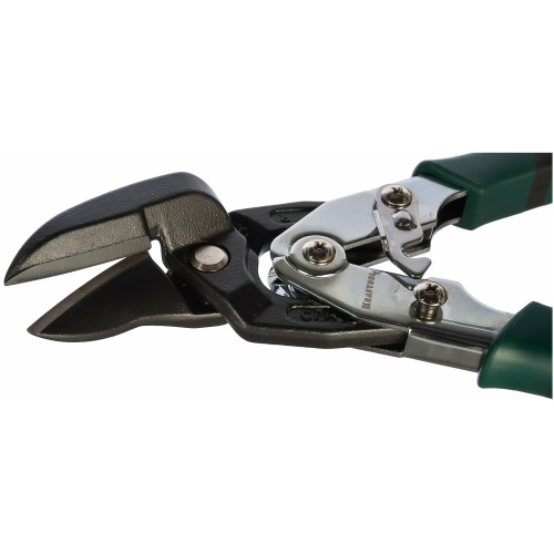 Ножницы по металлу KRAFTOOL Bulldog 2325-R, по твердому металлу, двухрычажные, Cr-Mo, правый рез, 260мм
