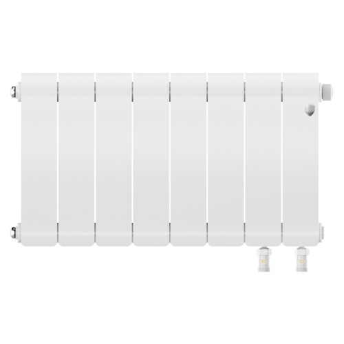 Биметаллический радиатор отопления Royal Thermo Infinity 300 Bianco Traffico VR80 8 секций
